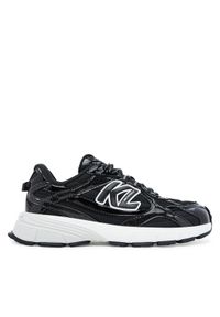 Karl Lagerfeld - KARL LAGERFELD Sneakersy KL65525 Czarny. Kolor: czarny. Materiał: materiał
