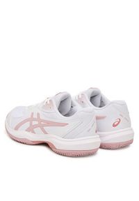 Asics Buty do tenisa Gel-Game Gs Clay/Oc 1044A082 Biały. Kolor: biały. Materiał: skóra. Sport: tenis #6