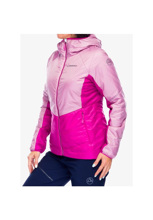 LA SPORTIVA - Kurtka ocieplana damska La Sportiva Mythic Primaloft Jkt. Kolor: różowy. Technologia: Primaloft. Sezon: zima. Sport: narciarstwo