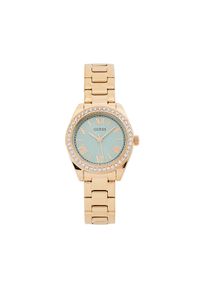 Guess Zegarek Mini Luna GW0841L5 Złoty. Kolor: złoty