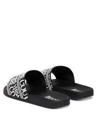 Versace Jeans Couture Klapki 80YA3SQ1 Czarny. Kolor: czarny. Materiał: guma #5