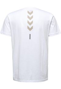 Koszulka Treningowa Męska T-shirt Hummel Callum Cotton. Kolor: biały