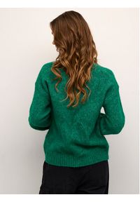 Kaffe Sweter Kasarla V-Neck 10506829 Zielony Loose Fit. Kolor: zielony. Materiał: syntetyk #4