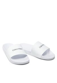 Calvin Klein Jeans Klapki Pool Slide HM0HM00455 Biały. Kolor: biały #3