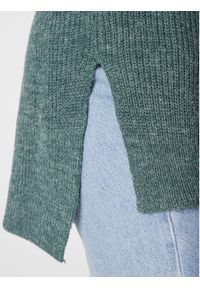 ICHI Sweter Marat 20110409 Zielony Regular Fit. Kolor: zielony. Materiał: syntetyk