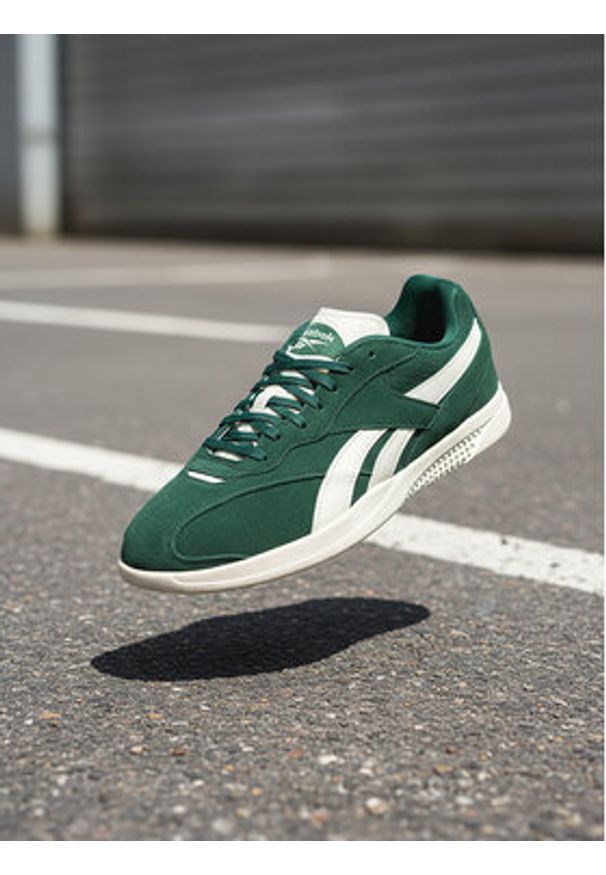 Reebok Sneakersy EO-HAMMER STREET 100228145 Zielony. Kolor: zielony. Materiał: skóra, zamsz
