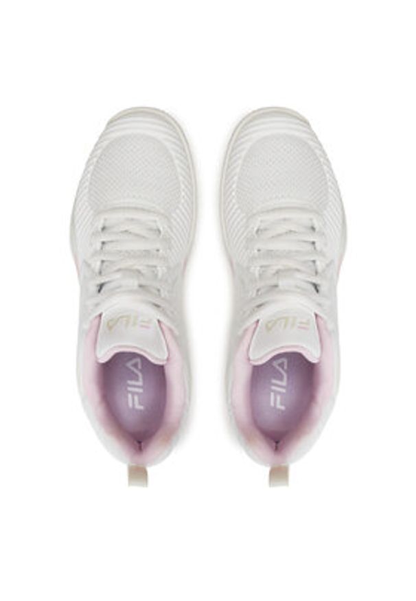 Fila Buty do tenisa Veloce Women FTW24104 Biały. Kolor: biały. Materiał: materiał. Sport: tenis