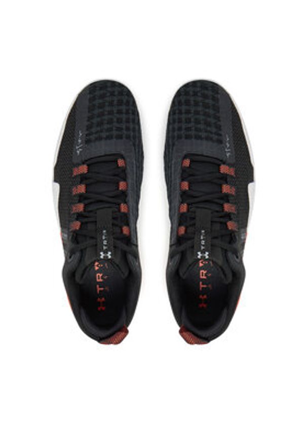 Under Armour Buty na siłownię UA TriBase Reign 6 3027341 Czarny. Kolor: czarny. Materiał: materiał. Sport: fitness