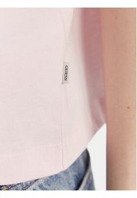 Guess Jeans T-Shirt W4YI73 K8HM0 Różowy Regular Fit. Kolor: różowy. Materiał: bawełna #3