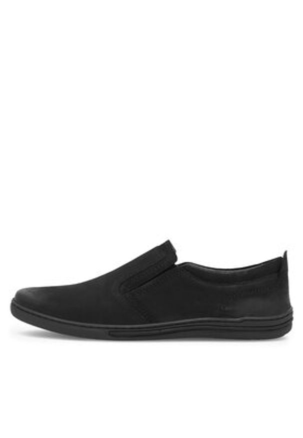 Lasocki Półbuty VICTOR4-74 MI08 Czarny. Kolor: czarny. Materiał: nubuk, skóra