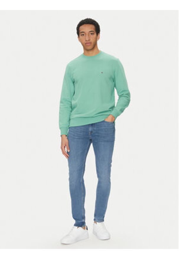 TOMMY HILFIGER - Tommy Hilfiger Jeansy Bleecker MW0MW38823 Niebieski Slim Fit. Kolor: niebieski