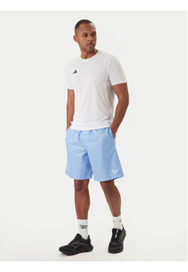 Reebok Szorty kąpielowe Brennan RK25563CCM Błękitny Regular Fit. Kolor: niebieski. Materiał: syntetyk