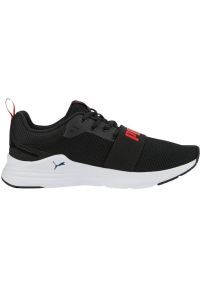 Buty Puma Wired Run 373015 21 czarne. Okazja: na co dzień. Zapięcie: sznurówki. Kolor: czarny. Materiał: guma. Szerokość cholewki: normalna. Sport: bieganie