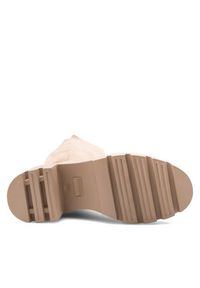 DeeZee Kozaki MORGANE WS5596-30 Beżowy. Kolor: beżowy. Materiał: materiał #8