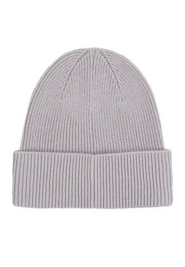 Calvin Klein Czapka K50K512356 Szary. Kolor: szary. Materiał: bawełna, materiał