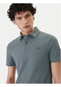 Guess Polo M6RP02 KD202 Niebieski Slim Fit. Typ kołnierza: polo. Kolor: niebieski. Materiał: syntetyk #5