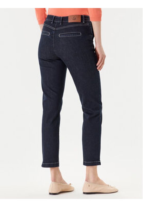 United Colors of Benetton - United Colors Of Benetton Jeansy 4NF1DF02U Granatowy Slim Fit. Kolor: niebieski