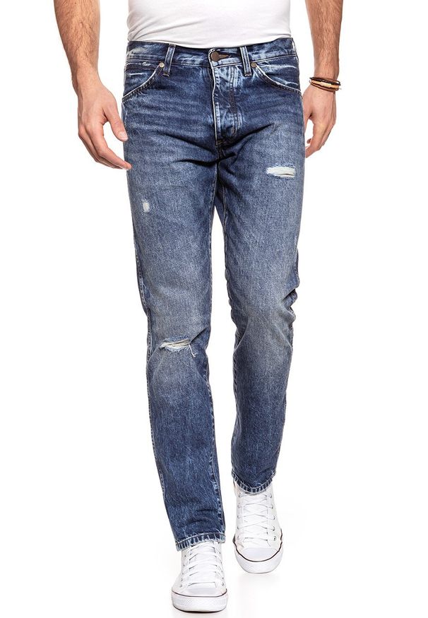 Wrangler - SPODNIE MĘSKIE WRANGLER SLIDER ONCE UPON A BLU W18RGW195 112127370