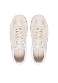 TOMMY HILFIGER - Tommy Hilfiger Espadryle Th Heritage Rope Sneaker FW0FW09406 Beżowy. Kolor: beżowy. Materiał: materiał #5