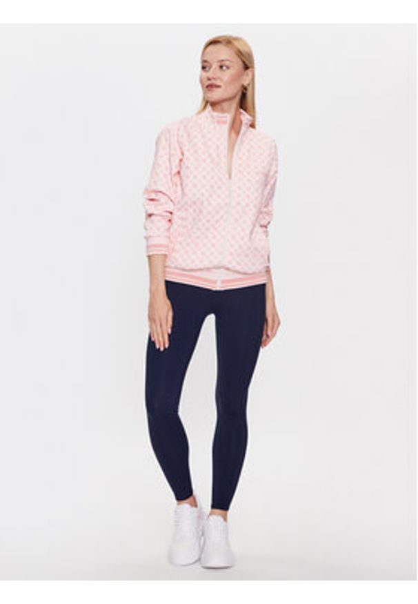 Guess Bluza Aggie V3YQ00 KB212 Różowy Regular Fit. Kolor: różowy. Materiał: syntetyk