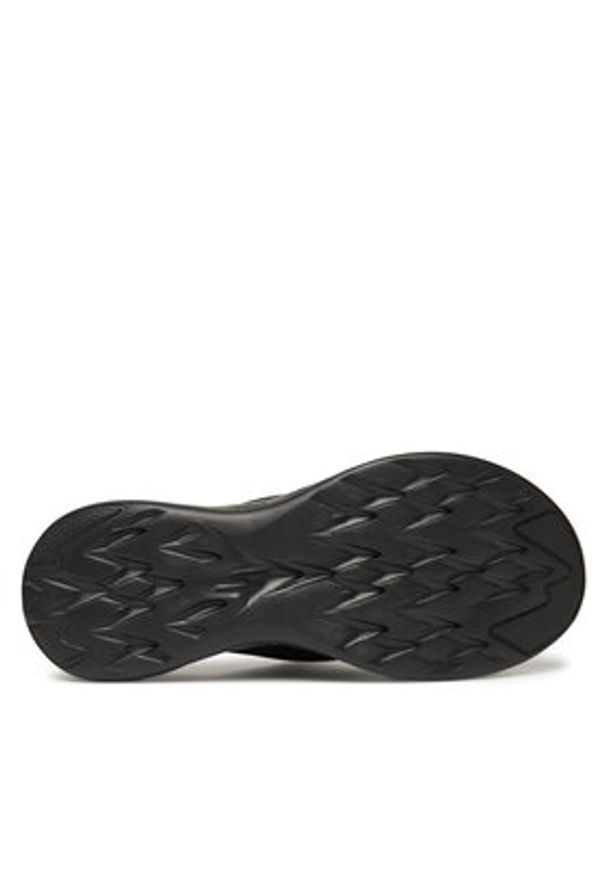 skechers - Skechers Klapki On-The-Go 600-Oceanside 140003/BBK Czarny. Kolor: czarny. Materiał: materiał