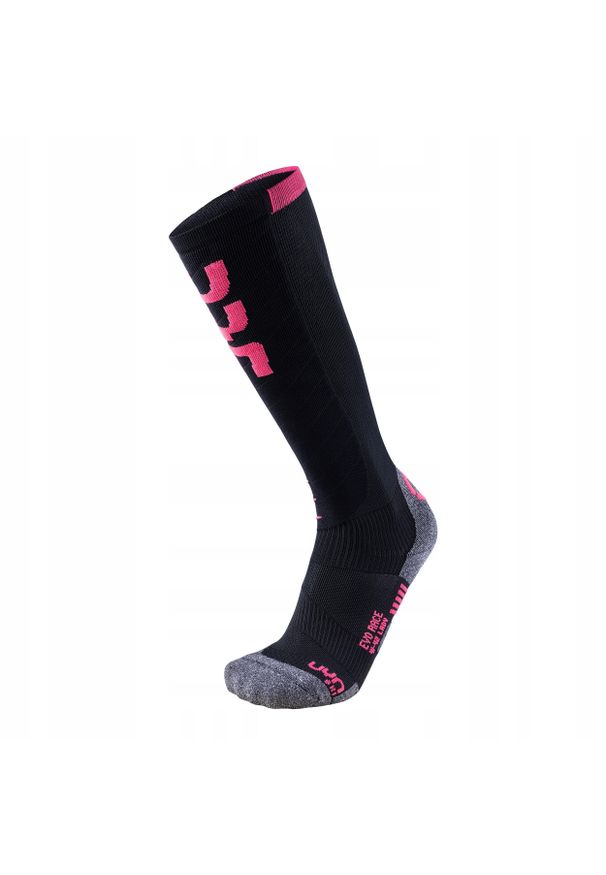 Skarpety narciarskie damskie UYN Ski Evo Race Socks. Kolor: czarny. Sport: narciarstwo