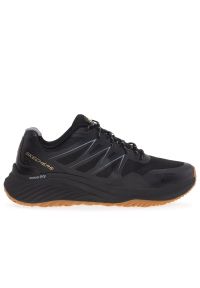 skechers - Buty Skechers Bounder RSE-Zoner 232781BKGD - czarne. Zapięcie: sznurówki. Kolor: czarny. Materiał: syntetyk, materiał, jeans, dresówka, guma. Szerokość cholewki: normalna. Sport: turystyka piesza