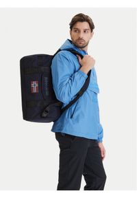 Napapijri Torba Bering Travel Small NP0A88UL1761 Granatowy. Kolor: niebieski. Materiał: materiał #1