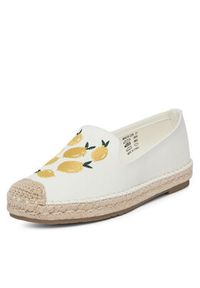 DeeZee Espadryle MXCR-229 Biały. Kolor: biały. Materiał: materiał