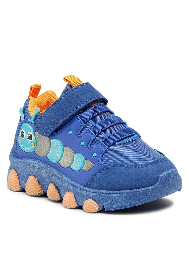 Sneakersy Sprandi CF21213 Blue. Kolor: niebieski. Materiał: materiał