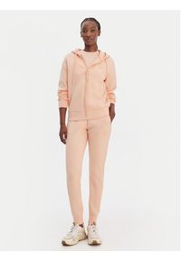 Guess Spodnie dresowe V2YB18 K7UW2 Pomarańczowy Regular Fit. Kolor: pomarańczowy. Materiał: wiskoza #3