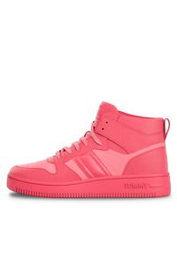 Tommy Jeans Sneakersy Tjw Retro Basket Mc Wl EN0EN02398 Różowy. Kolor: różowy. Materiał: skóra #8