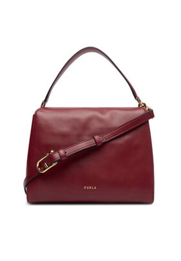 Furla Torebka WB01957-BX4184-0053S-1-002-IT-B Bordowy. Kolor: czerwony. Materiał: skórzane