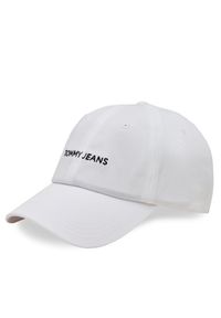 TOMMY HILFIGER - Czapka z daszkiem Tommy Hilfiger. Kolor: biały