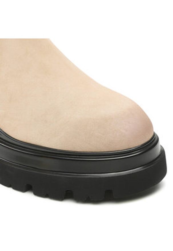 Jenny Fairy Botki WS139-01 Beżowy. Kolor: beżowy. Materiał: skóra