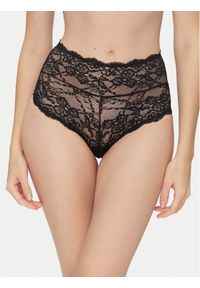 YSABEL MORA - Ysabel Mora Figi klasyczne z wysokim stanem 10141 Czarny. Stan: podwyższony. Kolor: czarny. Materiał: syntetyk #1