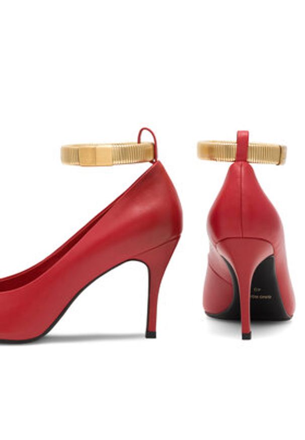 Gino Rossi Szpilki SUGAR-SLT625-62 Czerwony. Kolor: czerwony. Materiał: skóra. Obcas: na szpilce