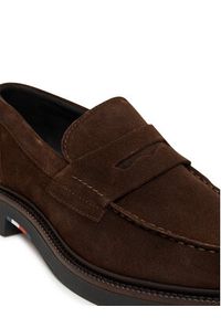 TOMMY HILFIGER - Tommy Hilfiger Mokasyny Comfort Lwt FM0FM05727 Brązowy. Kolor: brązowy. Materiał: skóra, zamsz #4
