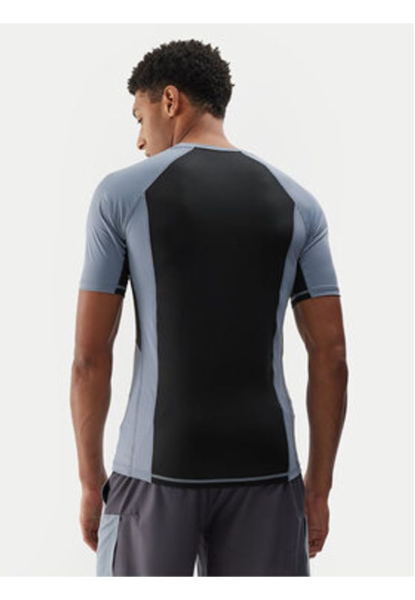 4f - 4F Koszulka techniczna 4FWSS24TFTSM700 Szary Slim Fit. Kolor: szary. Materiał: syntetyk