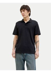 Jack & Jones - Jack&Jones Polo Kane 12270150 Czarny Regular Fit. Typ kołnierza: polo. Kolor: czarny. Materiał: bawełna