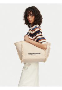 Karl Lagerfeld - KARL LAGERFELD Torebka B2W50021 Kremowy. Kolor: kremowy #1