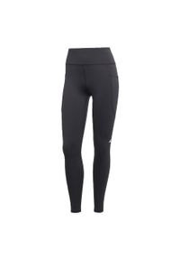 Adidas - Legginsy DailyRun 7/8. Kolor: czarny. Wzór: gładki