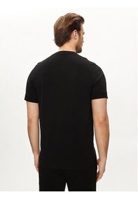 Karl Lagerfeld - KARL LAGERFELD T-Shirt 755024 542221 Czarny Regular Fit. Typ kołnierza: dekolt w karo. Kolor: czarny. Materiał: bawełna #3