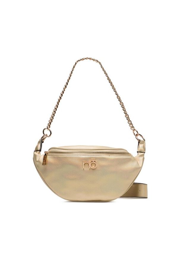 Nobo Saszetka nerka NBAG-P2180-C023 Złoty. Kolor: złoty. Materiał: skóra