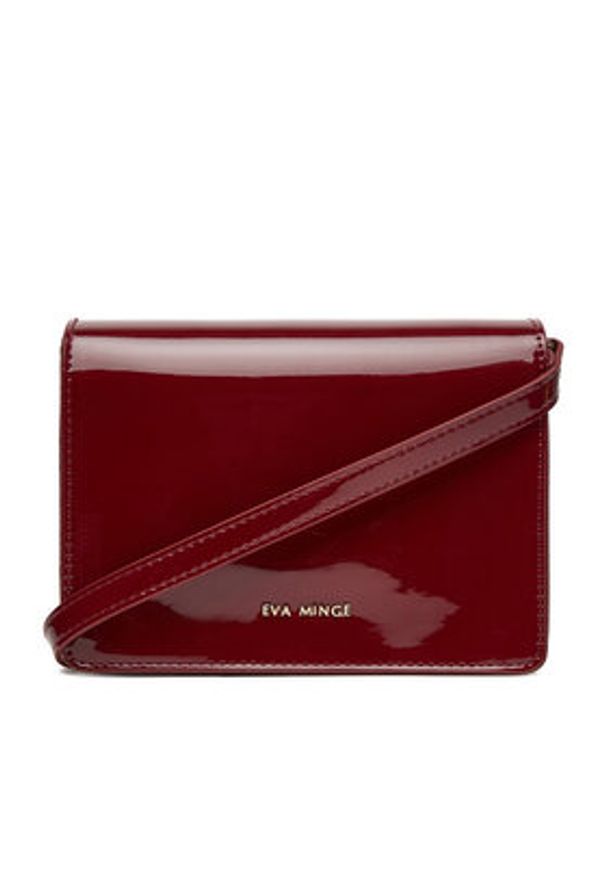 Eva Minge Torebka EO-ALINA-LDA8225-1 Bordowy. Kolor: czerwony