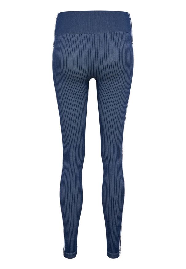 Damskie legginsy mid-rise Hummel MT Blaze. Kolor: niebieski. Sport: fitness