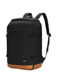 Plecak Pacsafe GO 44 L Carry-on Backpack - jet black. Kolor: czarny