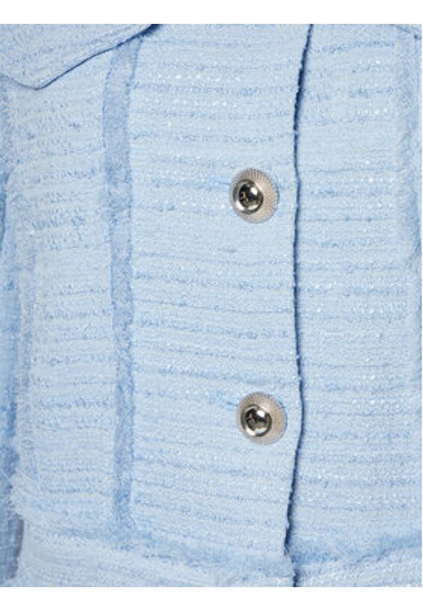 Marc Aurel Marynarka 3857 2020 24705 Błękitny Regular Fit. Kolor: niebieski. Materiał: wiskoza, syntetyk
