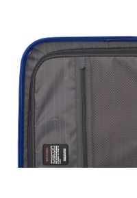 Wittchen - Walizka kabinowa z polikarbonu fakturowana granatowa. Kolor: niebieski. Materiał: guma. Styl: klasyczny #2