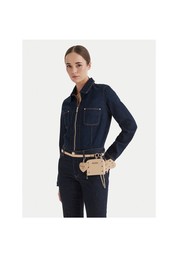 Torebka Guess. Kolor: beżowy